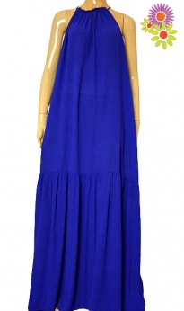 Długa wyszczuplająca sukienka super kolor L XL XXL