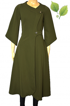 Doque unikatowa teksturowana sukienka płaszczyk M