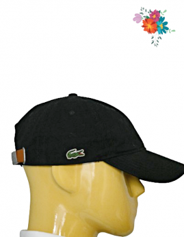 Lacoste bawełniana regulowana czapka z daszkiem