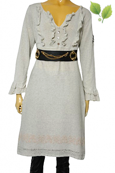 Odd Molly bawełniana sukienka midi w stylu cottagecore L XL